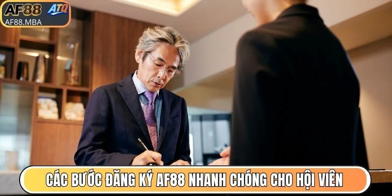 Các bước đăng ký AF88 nhanh chóng cho hội viên