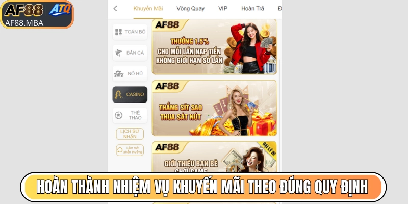 Hoàn thành đầy đủ nhiệm vụ trong giới hạn thời gian