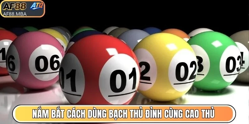 Nắm bắt cách dùng bạch thủ đỉnh cùng cao thủ