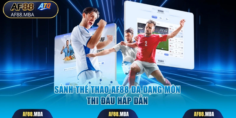 Sảnh thể thao AF88 đa dạng môn thi đấu hấp dẫn