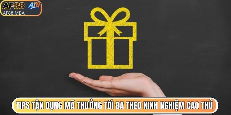 Tips tận dụng mã thưởng tối đa theo kinh nghiệm cao thủ